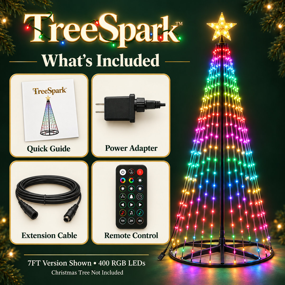 TreeSpark™ Smart Christmas Tree Lights
